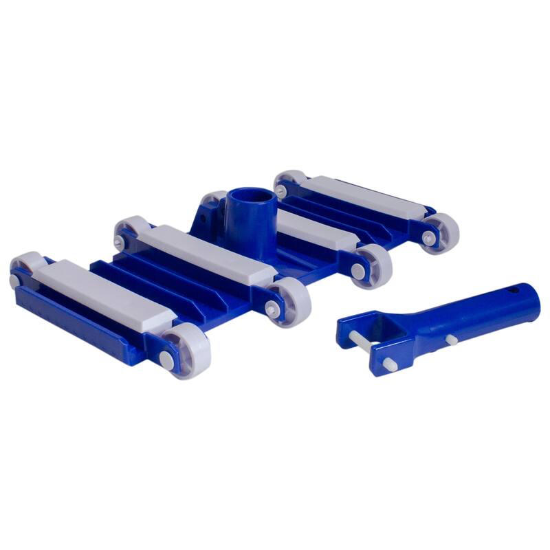 7-Piece Blue Assorted Pool Maintenance Cleaning Kit - 17"