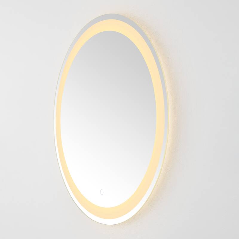 SAFAVIEH Tamica 30" Led Vanity Mirror - Silver - 30Wx1Dx30H