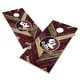 preview thumbnail 1 of 3, Florida State University Seminoles FSU Cornhole Board Set Include Carrying Case