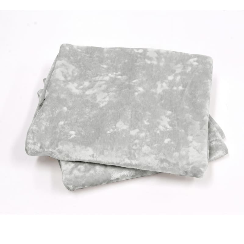 Rancho Crushed Velvet Throw Pillow Cover Set, NO INSERT