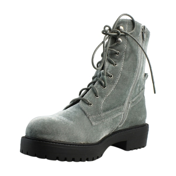 grey military boots womens