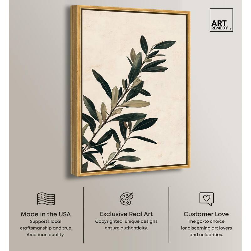 Verdant Virtue I Canvas by Art Remedy