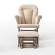 preview thumbnail 37 of 36, Forever Eclectic Cozy Glider Rocker and Ottoman