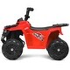 preview thumbnail 9 of 8, Costway 6V Battery Powered Kids Ride On ATV 4-Wheeler Quad w/ MP3 &