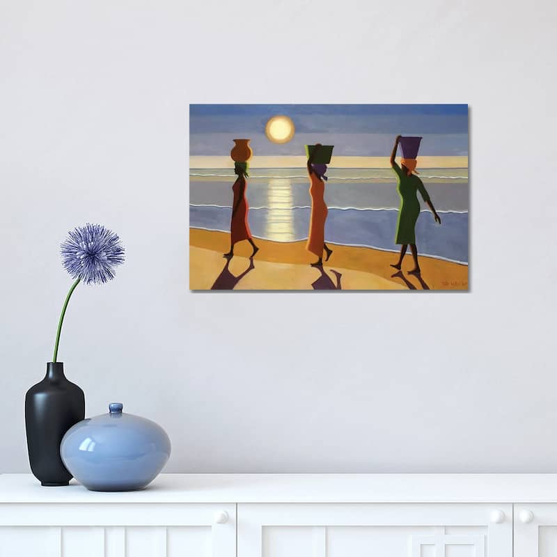 iCanvas "By The Beach" by Tilly Willis Canvas Print - 12x18x1.5