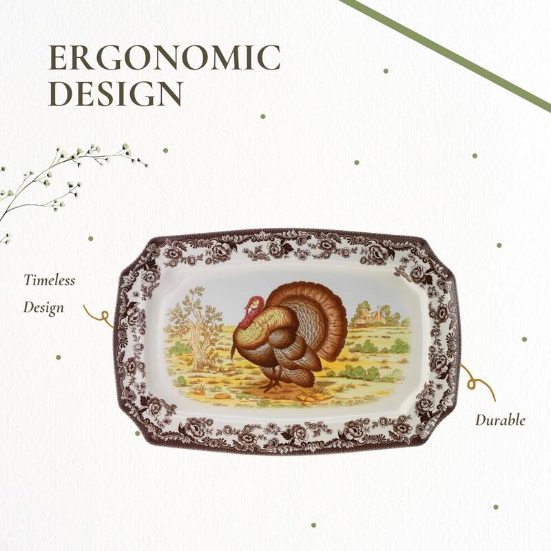 Spode Woodland Rectangular Platter