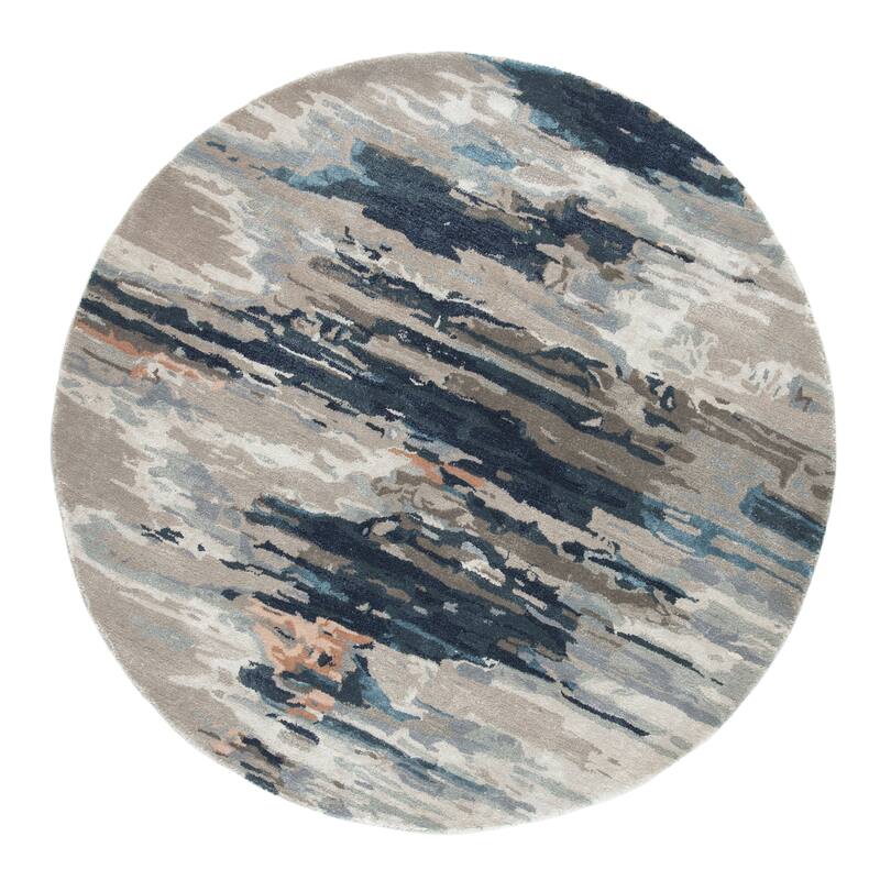 Ryenn Handmade Abstract Area Rug