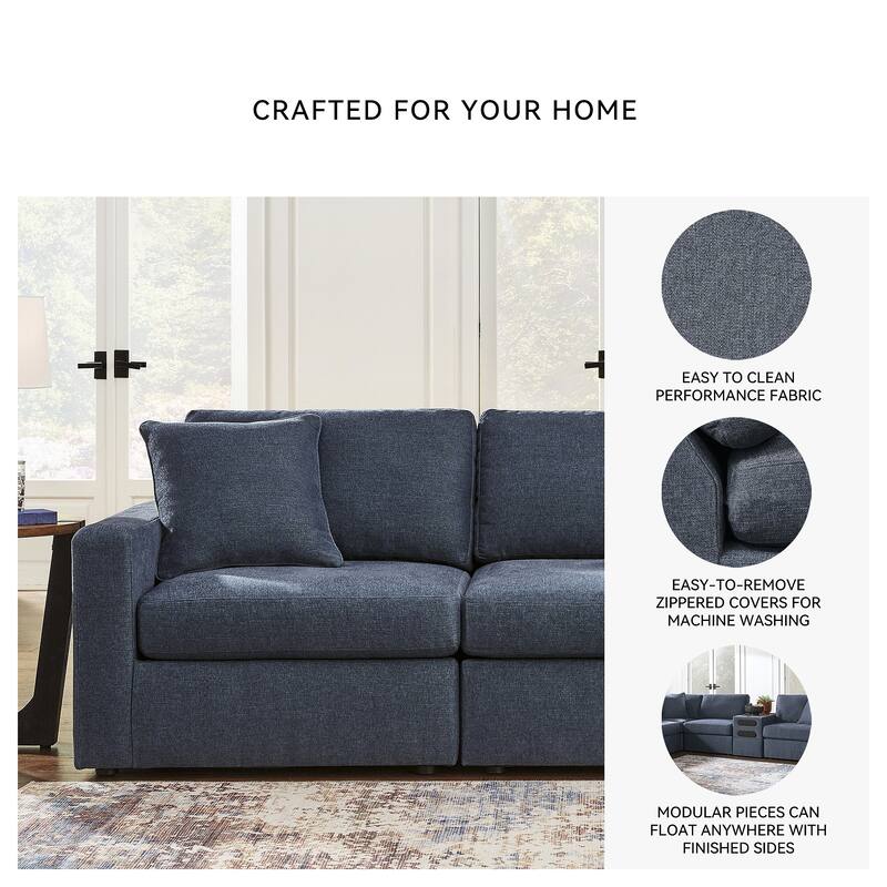 Signature Design by Ashley Modmax 3-Piece Sofa - 108" W x 37" D x 36" H