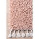 preview thumbnail 12 of 50, nuLOOM Sauls Solid Shag Tassel Area Rug