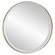 preview thumbnail 1 of 6, LED Lighted Round Vanity Wall Mirror - 32"