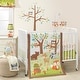 preview thumbnail 2 of 0, Bedtime Originals Friendly Forest Green/Brown Woodland Animal Window Valance