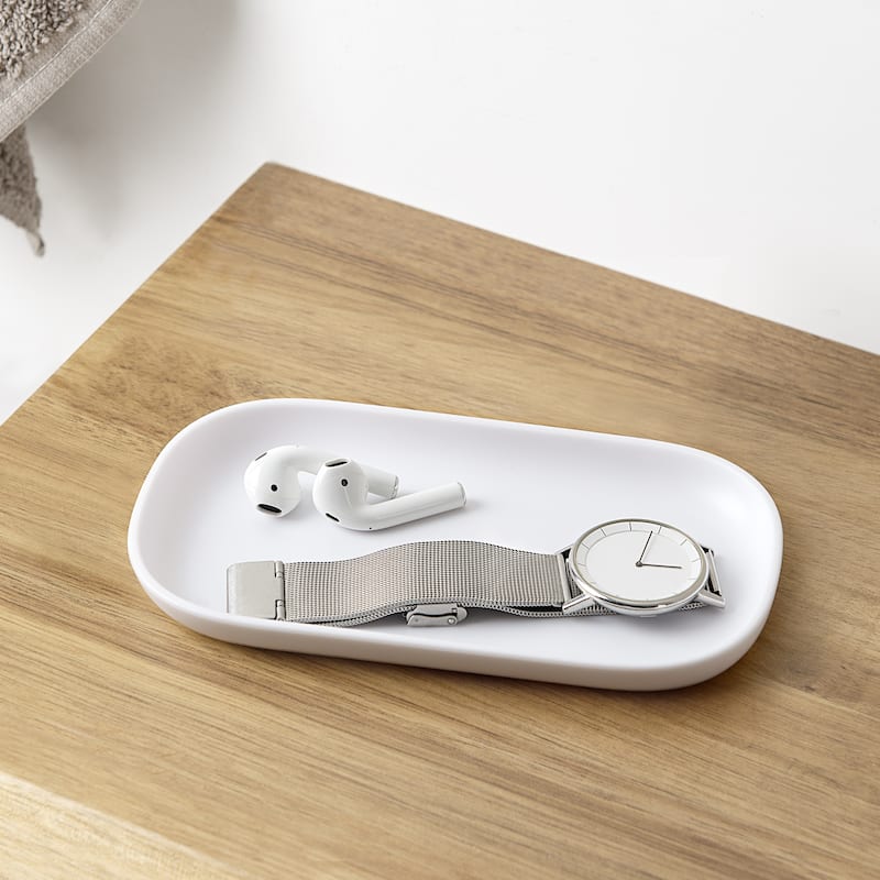 Aiello 3-Piece Solid Plastic Bathroom Accessory Set