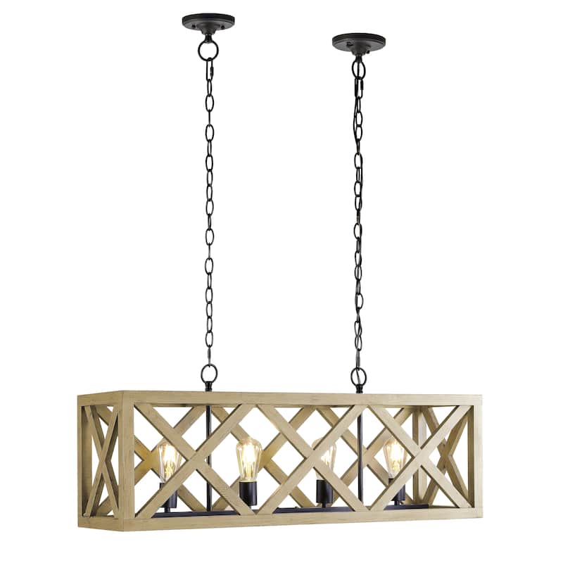 SAFAVIEH Sagan Pendant - 10"x36"x19.5-91.5" - 36"W x 10"D x 68"H