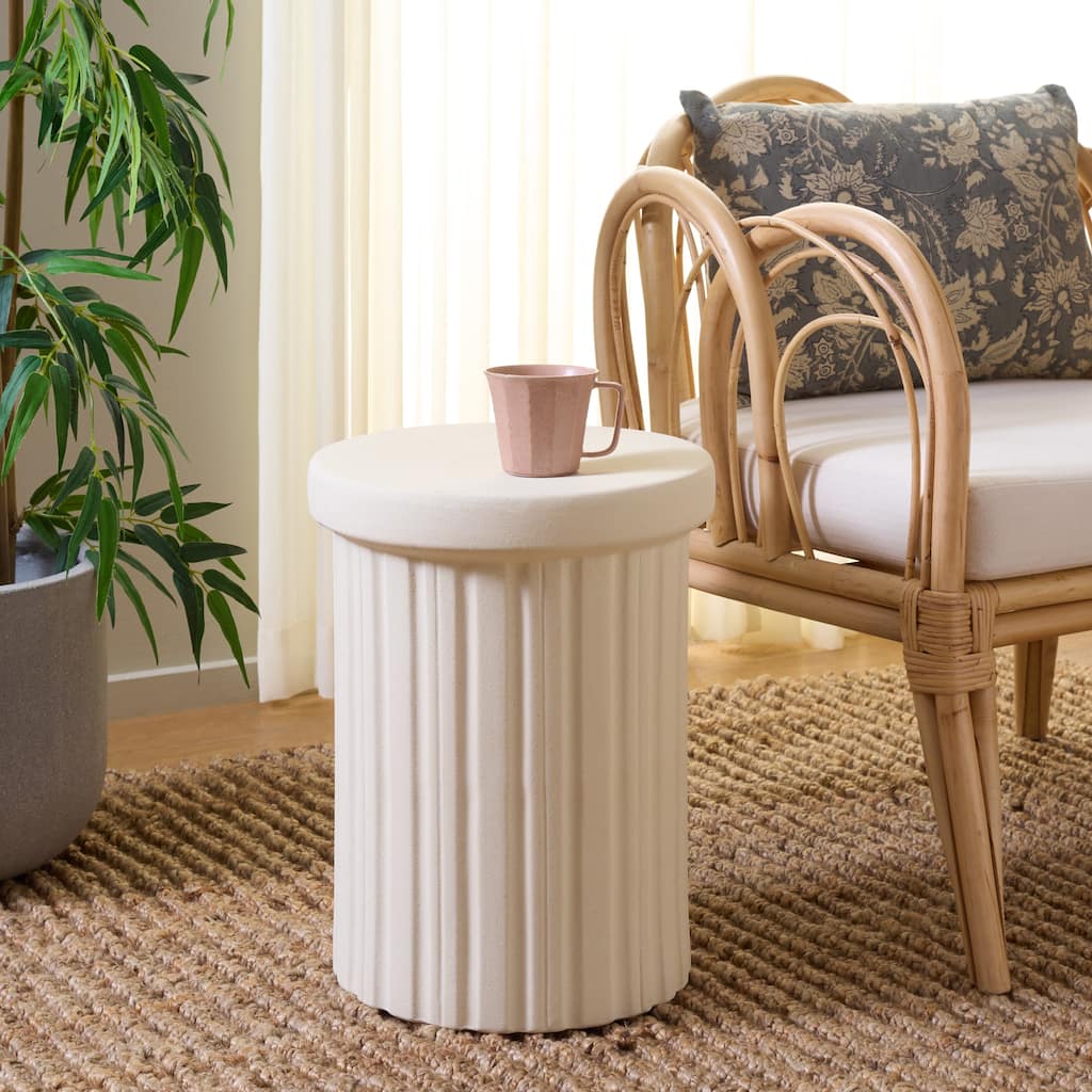 SAFAVIEH Home Jhene, 18-inch, Ceramic Garden Stool - 14"W x 14"D x 18"H