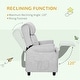 preview thumbnail 16 of 19, Kids Recliner Chair Children Sofa Angle Adjustable Single Lounger Armchair Gaming Chair with Footrest 2 Side Pockets