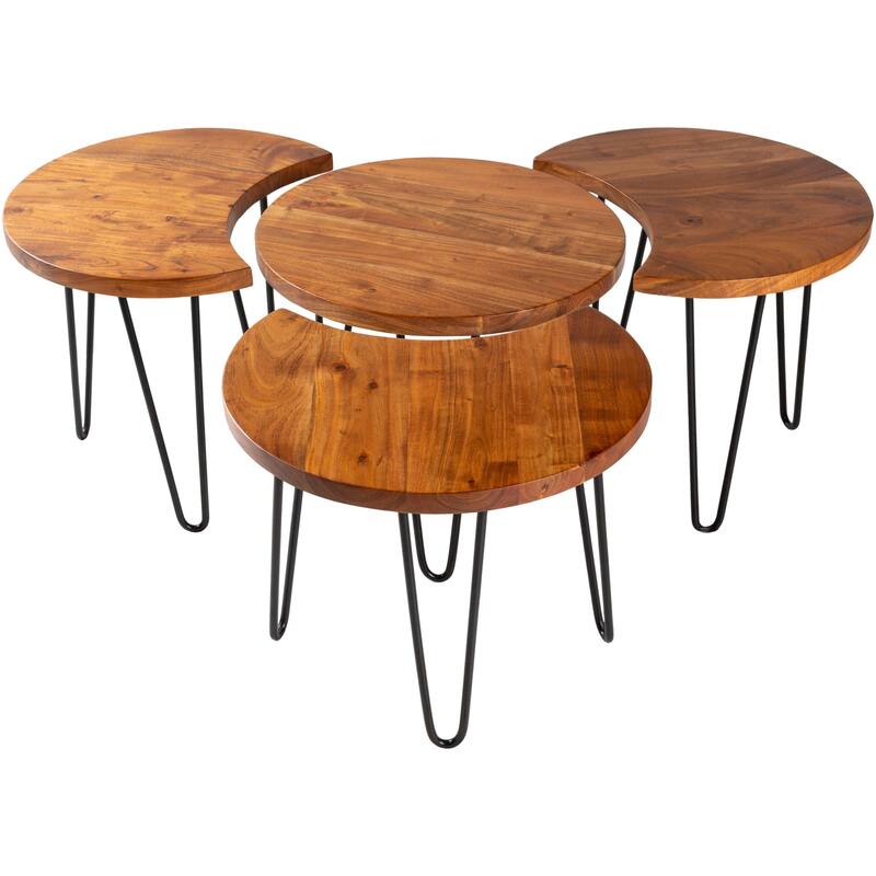 Maisey Mid-Century Coffee Table Set