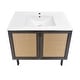 preview thumbnail 80 of 125, Classe Bathroom Vanity in Oak