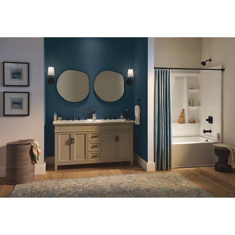 Peerless P3573LF Ezra 1 GPM Widespread Bathroom Faucet with Push