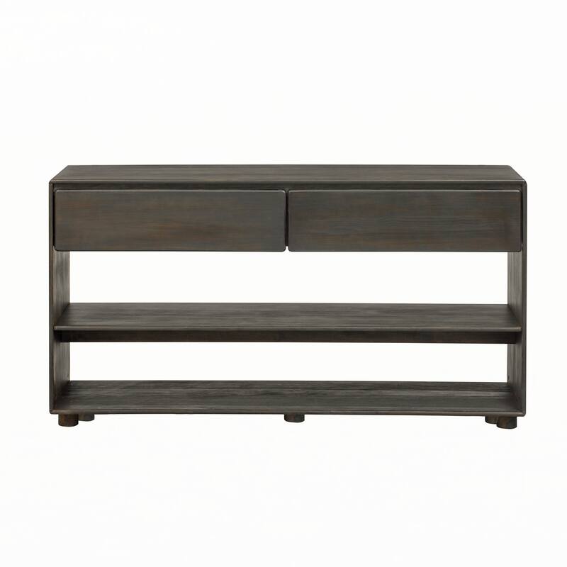 Console Table with Drawers for Entryway,Espresso