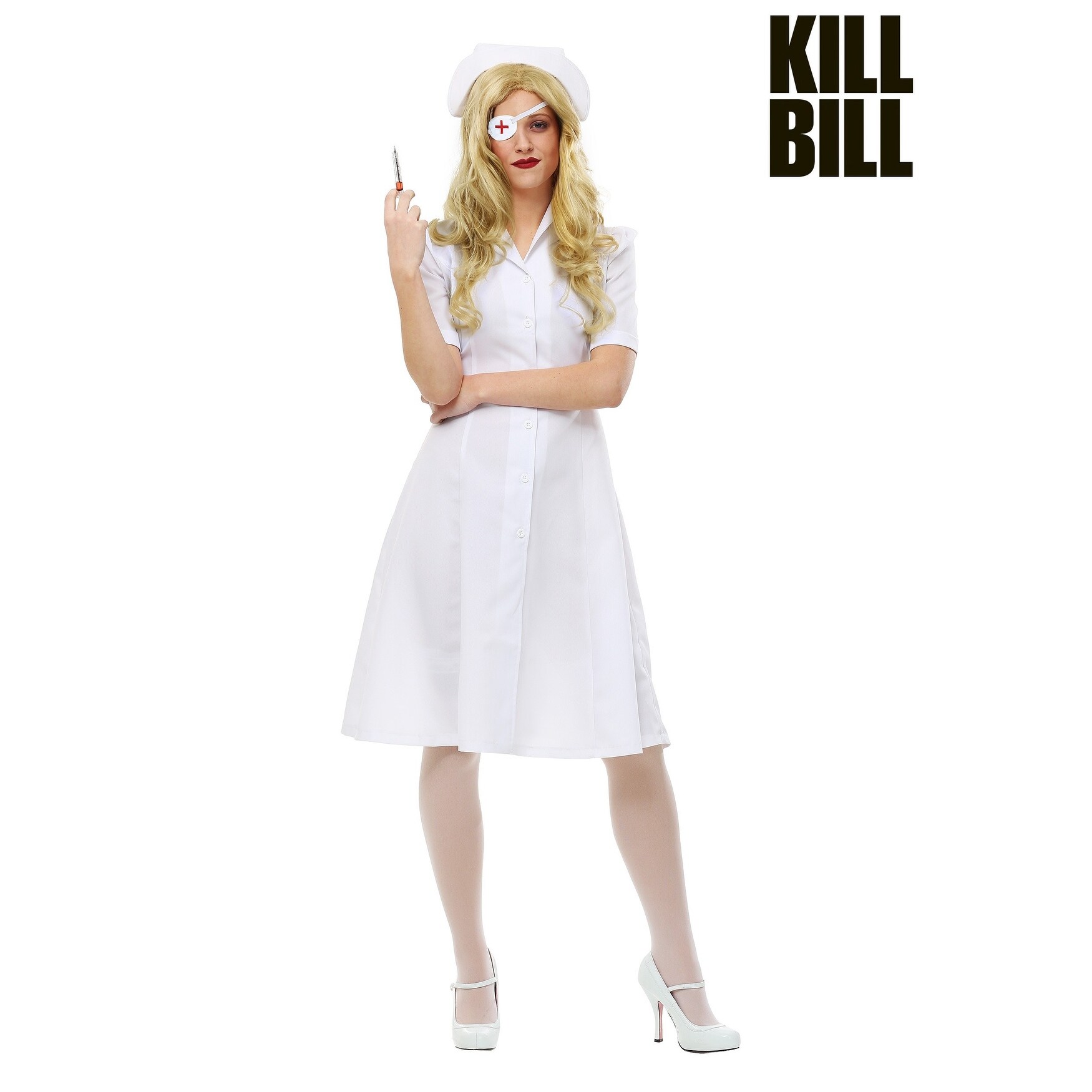 Shop Kill Bill Elle Driver Nurse Costume For Women Overstock 15098596