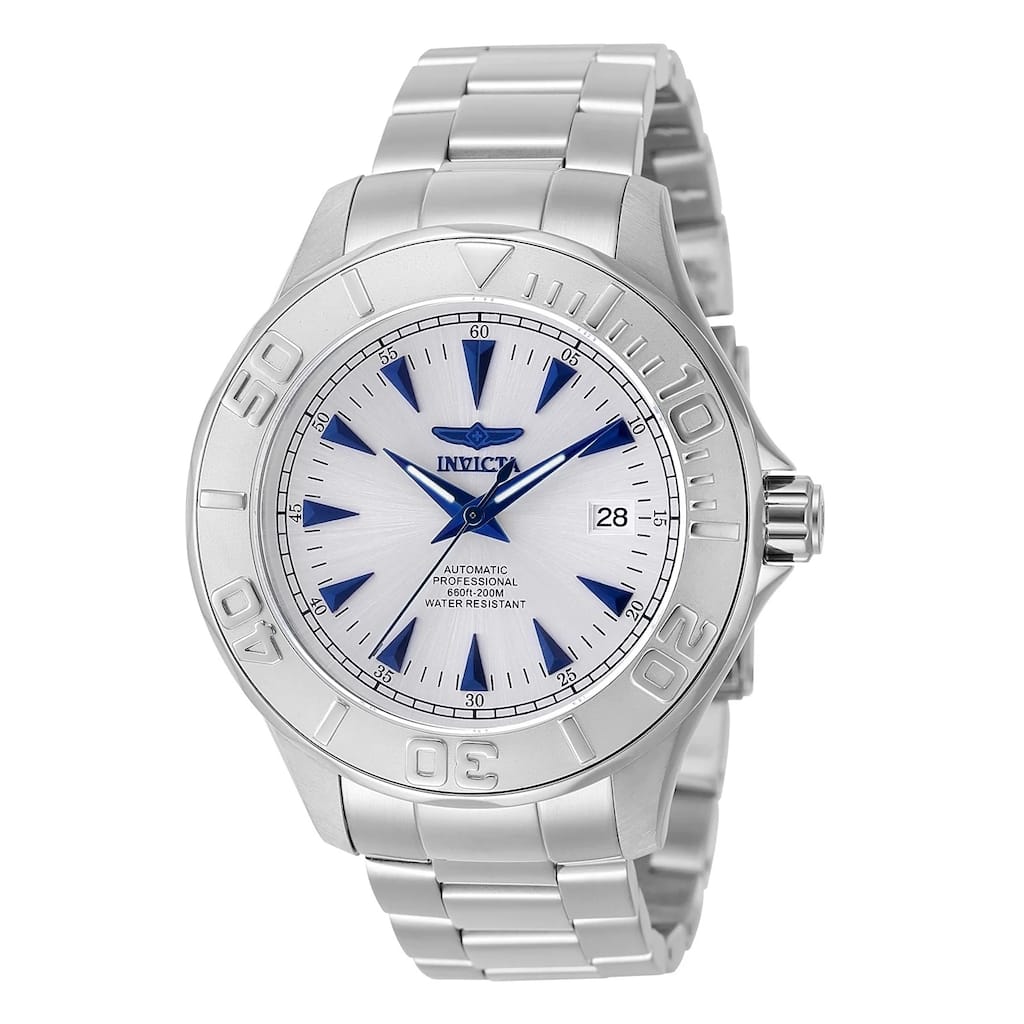 Invicta Men's 7033 Signature Automatic 3 Hand Silver Dial Watch