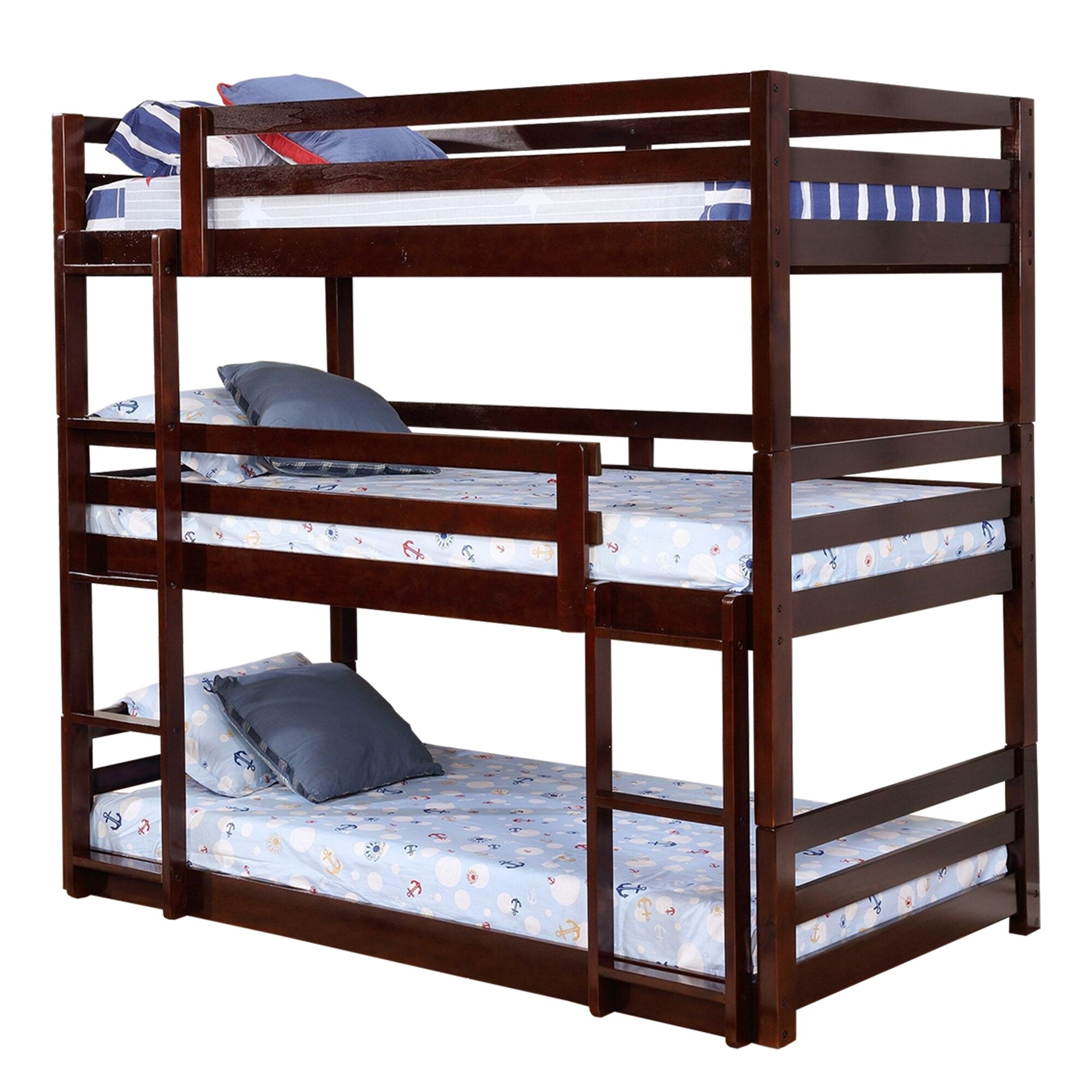Three tier store bunk bed
