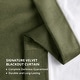 preview thumbnail 99 of 155, Exclusive Fabrics Signature Pleated Blackout Velvet Curtain (1 Panel)