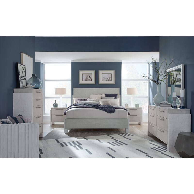 Magnussen Home Lorelei Misty Cloud Drawer Nightstand