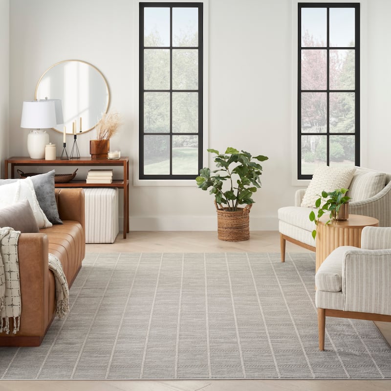 Nourison Serenity Home Indoor Geometric Area Rug