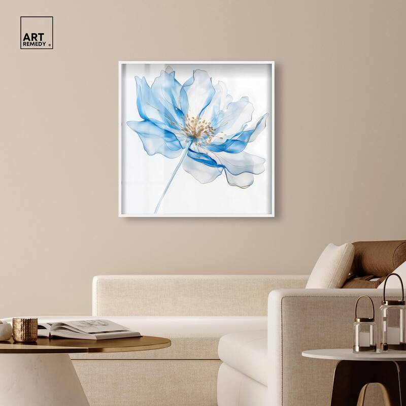 Glacier Ghost Blossom Shadowbox by Art Remedy