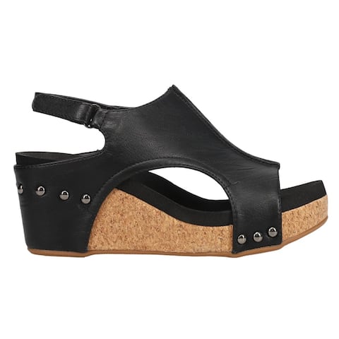 Corkys Carley Sandals Womens Sandals Casual - Black