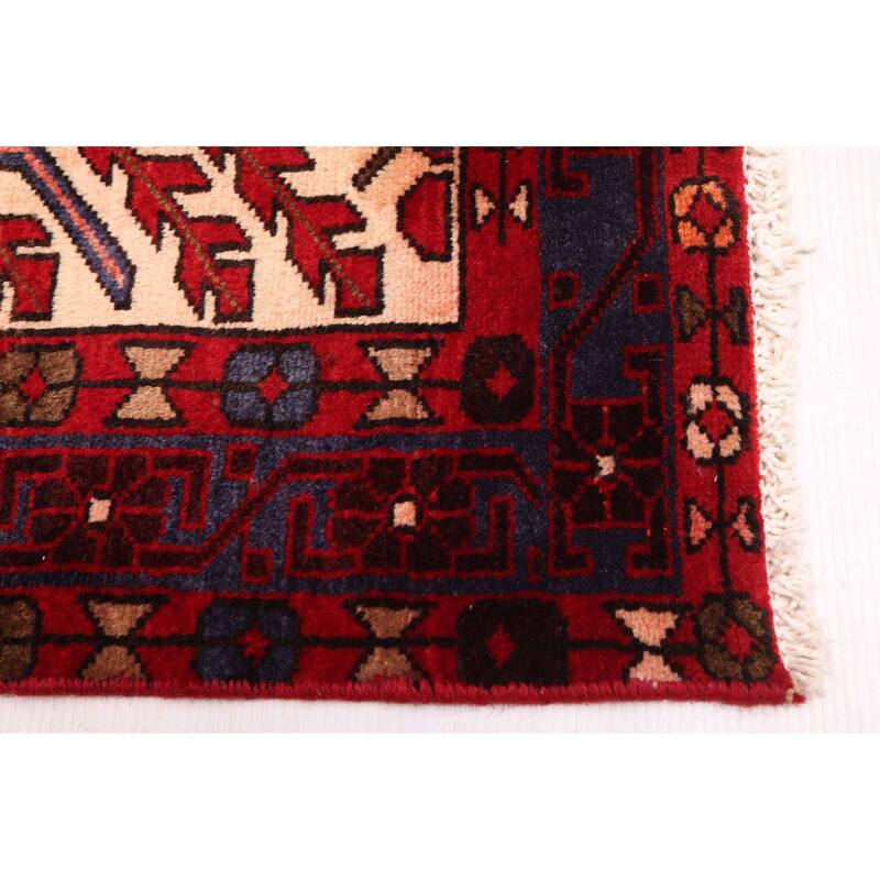ECARPETGALLERY Hand-knotted Andelz Red Wool Rug - 5'3 x 6'10