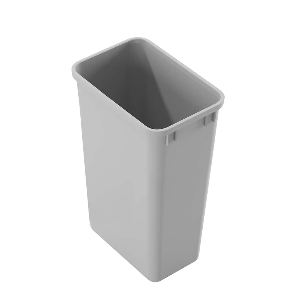 Dowell 50 Quart/12.5 Gallon Wastebasket Trash Container - Plastic, Stackable