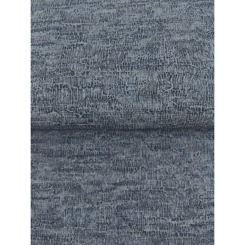 Warner Tide Water Blue Textured Wallpaper