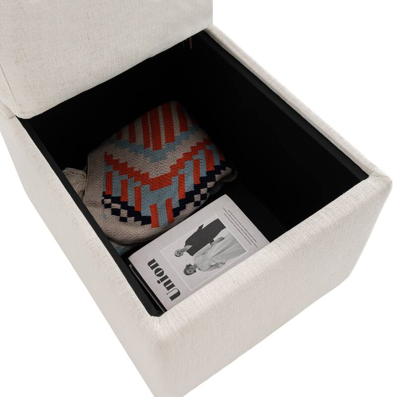 Modern Upholstered Dining Chair with Storage