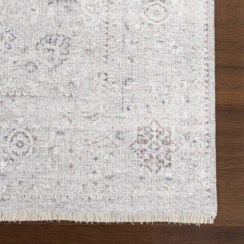 Nuloom Ayleen SpinClean Traditional Machine Washable Area Rug
