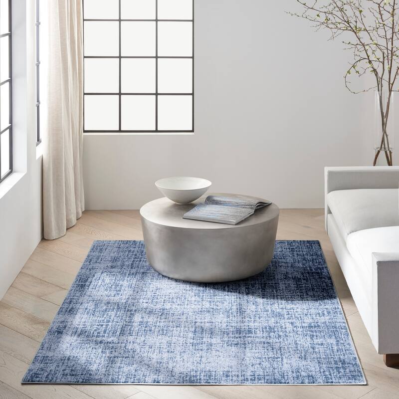 Calvin Klein Currents Indoor only Cream / Ivory Abstract Area Rug