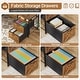 preview thumbnail 27 of 36, 67" L Gaming Shaped Desk Storage Shelves Power Outlet 2 Drawers