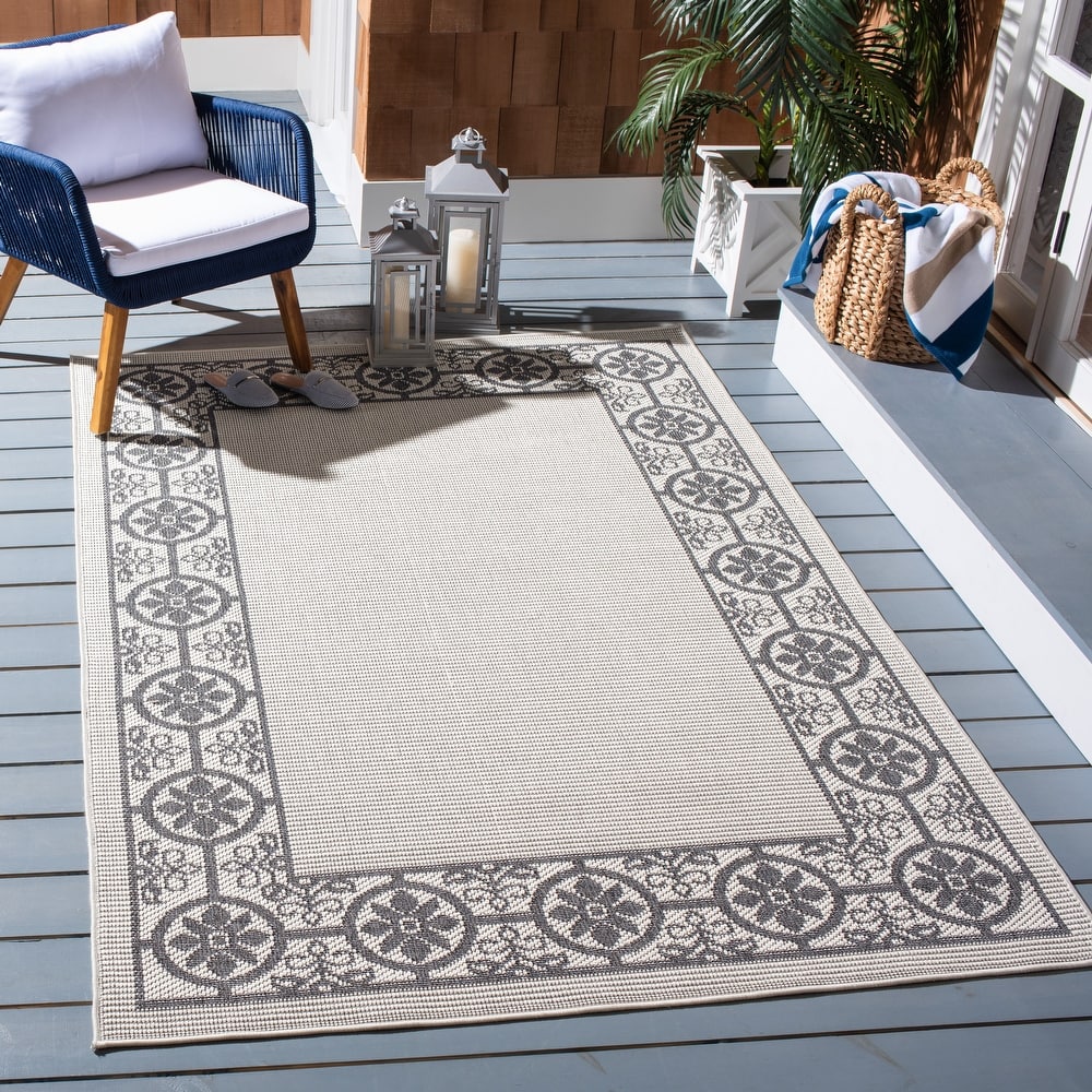 SAFAVIEH Bermuda Washable Aliete Indoor/ Outdoor Waterproof Rug