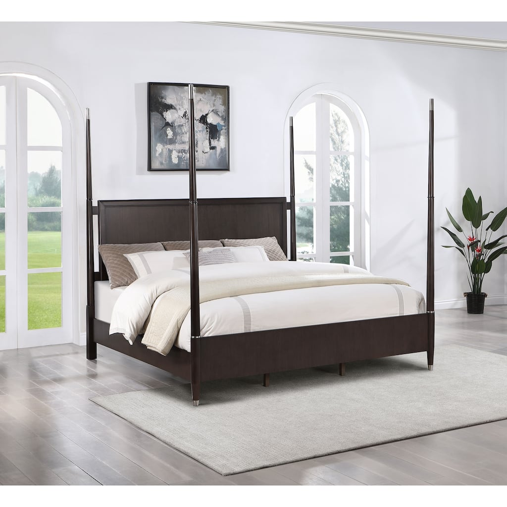 Niguel Brown Poster Bed
