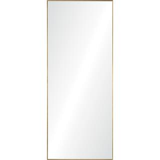 Renwil Crosland  72" Tall Rectangle Wall Mirror, Yellow