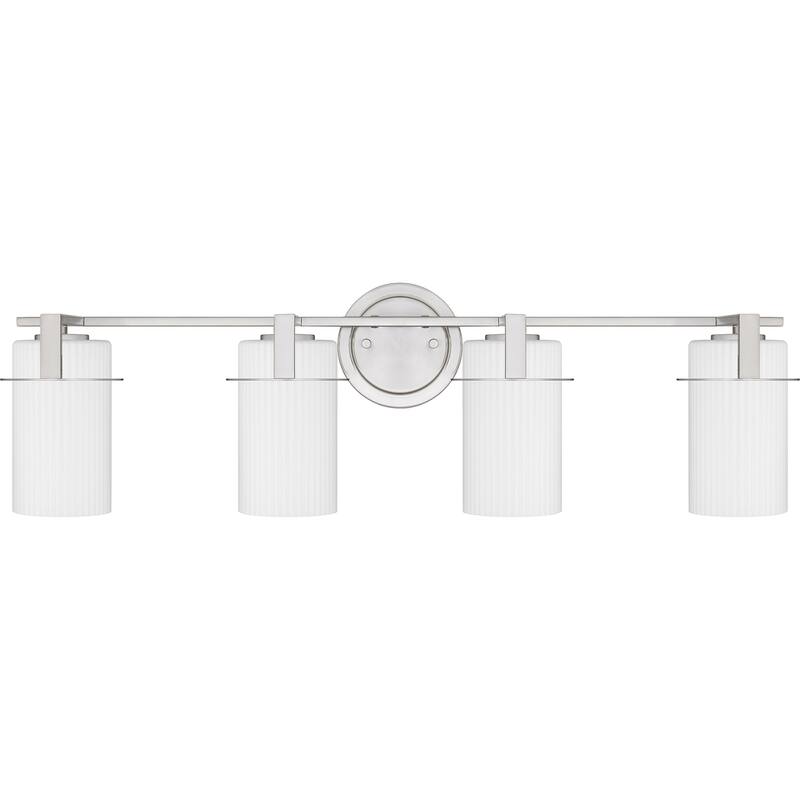 Seymour 4-Light Brushed Nickel Bath Light