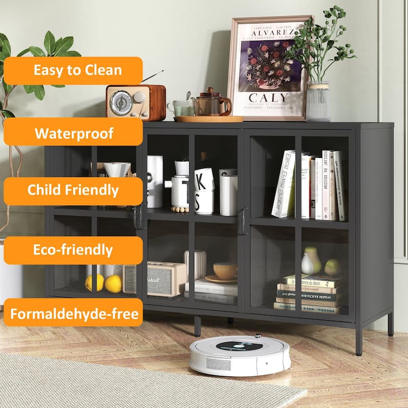 Modern Sideboard Buffet Cabinet with Storage