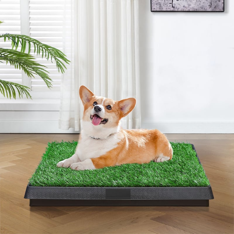 Pet Toilet Artificial Turf Environmental Protection with Drawer