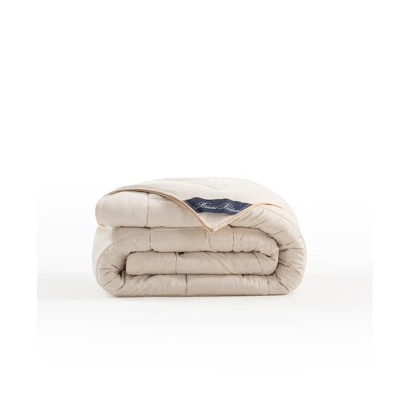 Brooks Brothers Linen Comforter - Queen