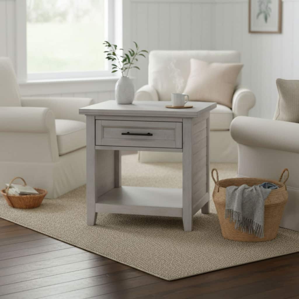 Sanibel Solid Wood End Table