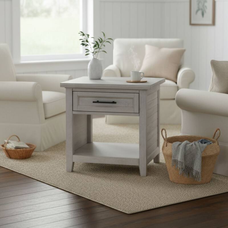Sanibel Solid Wood End Table