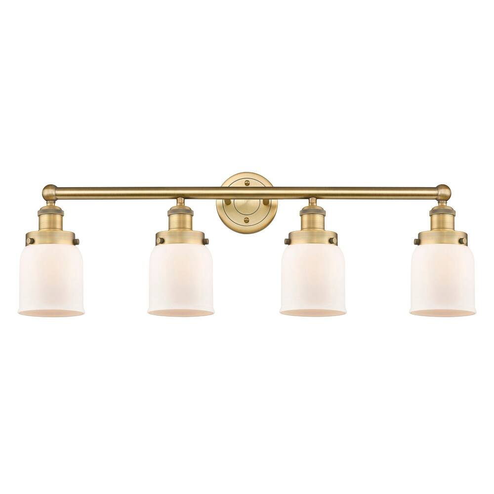 Innovations Lighting Small Bell - 4 Light 34" Bath Vanity Light