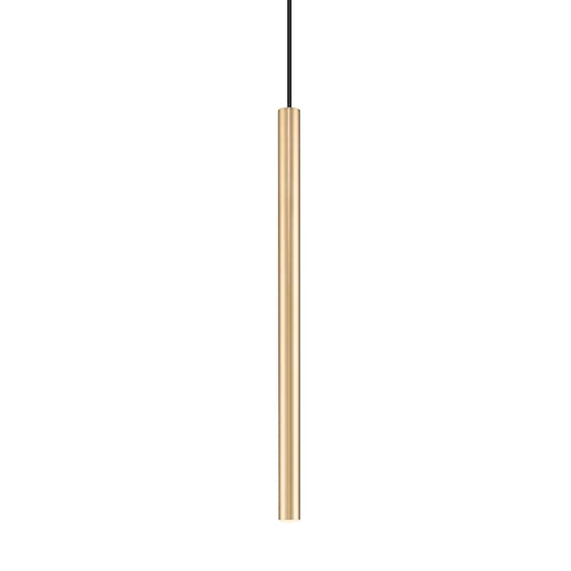 Z-Lite 919MP24-LED Forest 5" Wide LED Mini Pendant - Modern Gold