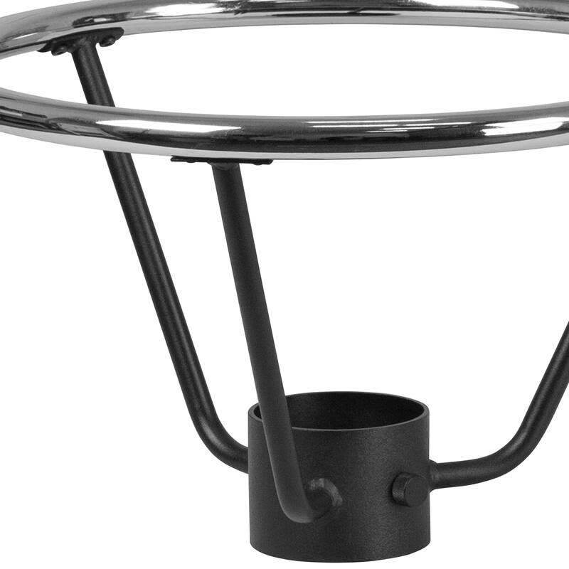 2Pk Bar Height Table Base Foot Ring with 4.25" Column Ring - 19.5" Diameter